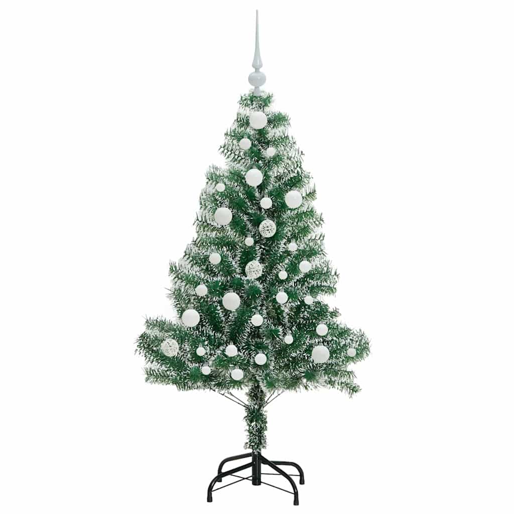 Arbre de Noël artificiel floconné de neige avec lumière LED - XIOS