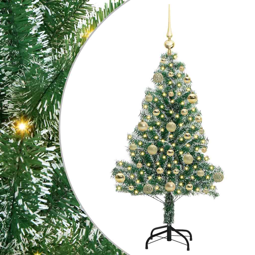 Arbre de Noël artificiel floconné de neige avec lumière LED - XIOS