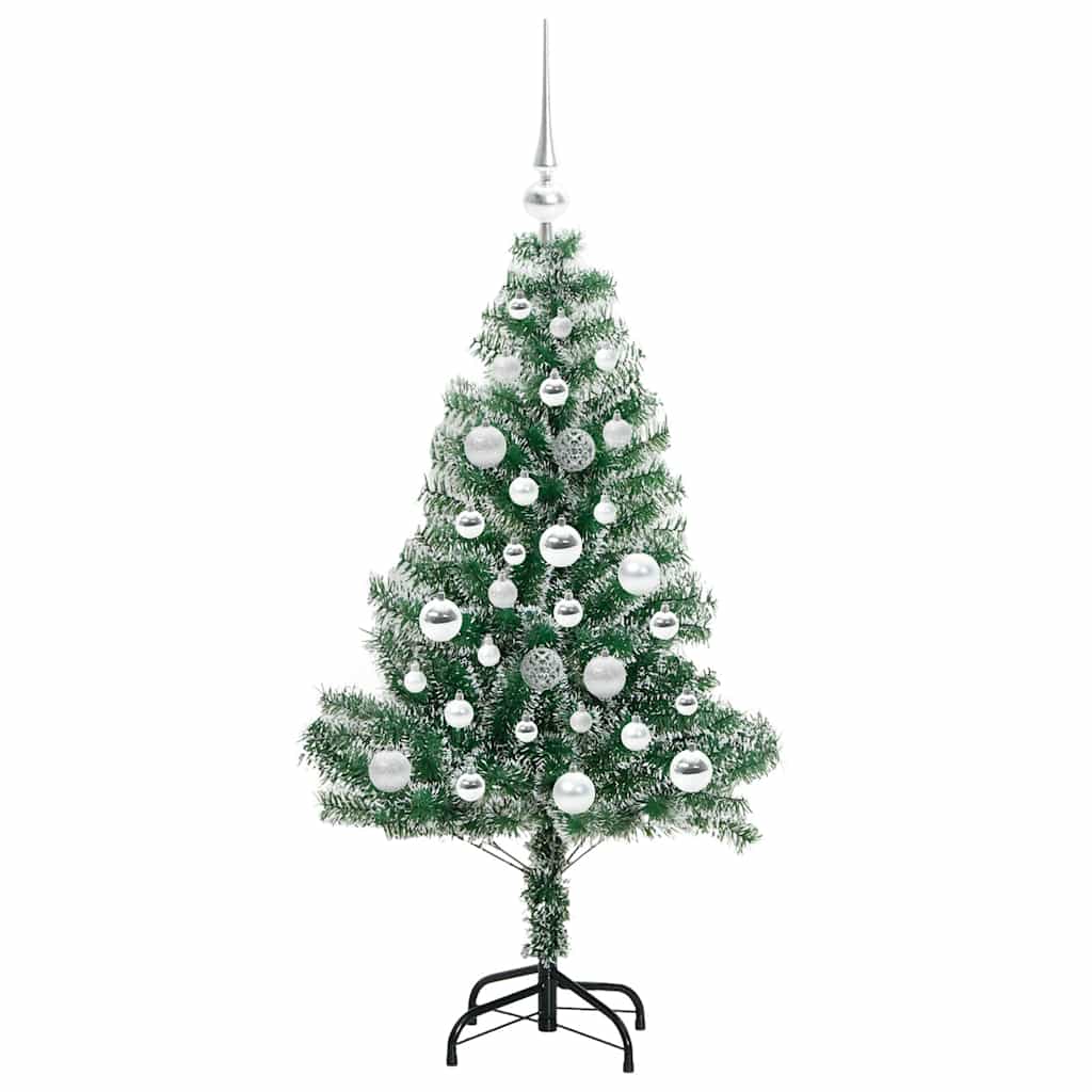 Arbre de Noël artificiel floconné de neige avec lumière LED - XIOS