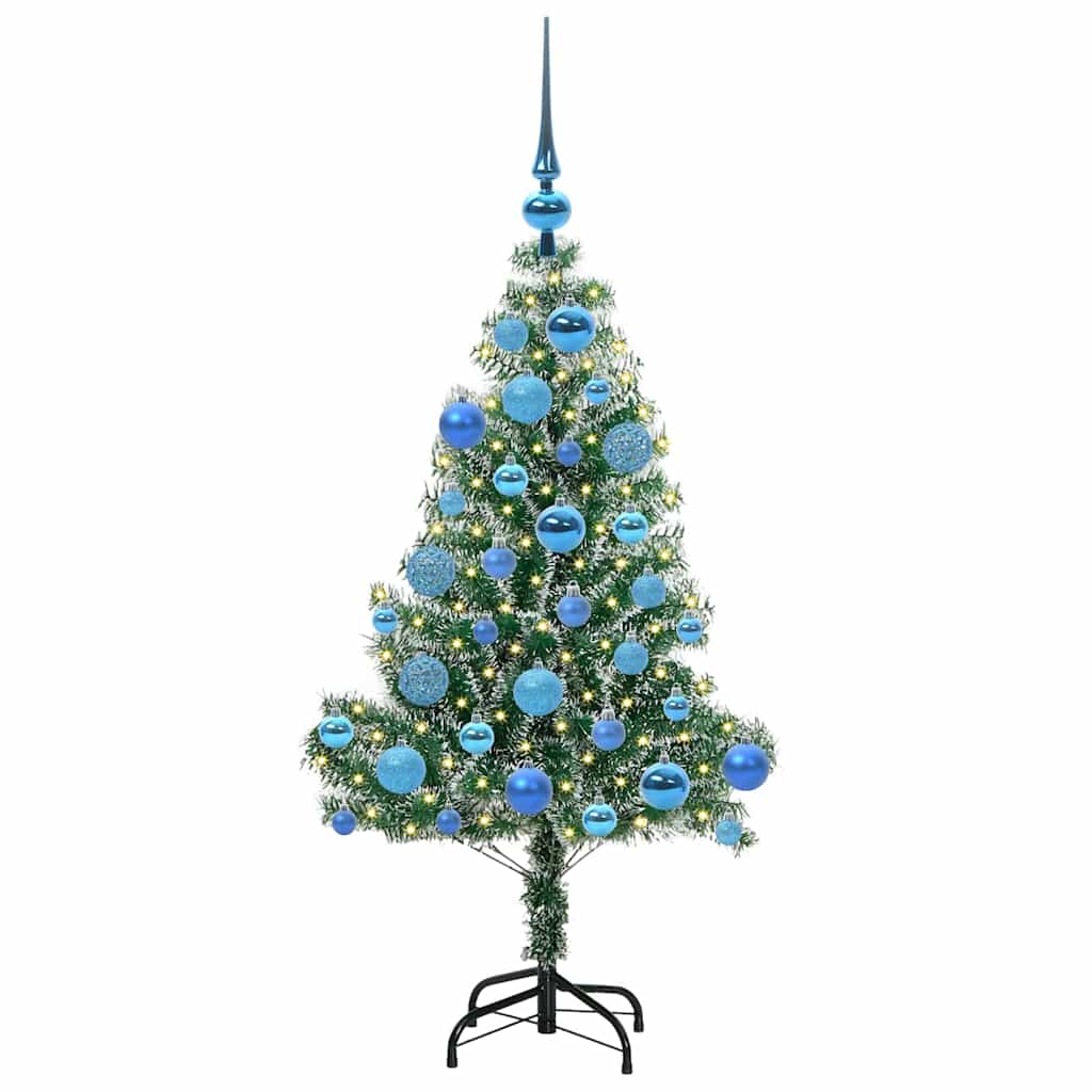 Arbre de Noël artificiel floconné de neige avec lumière LED - XIOS