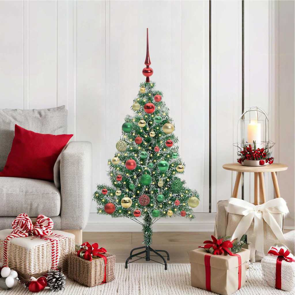 Arbre de Noël artificiel floconné de neige avec lumière LED - XIOS