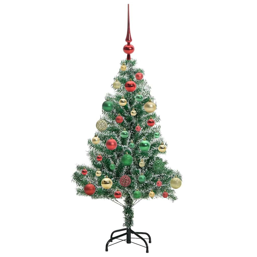 Arbre de Noël artificiel floconné de neige avec lumière LED - XIOS