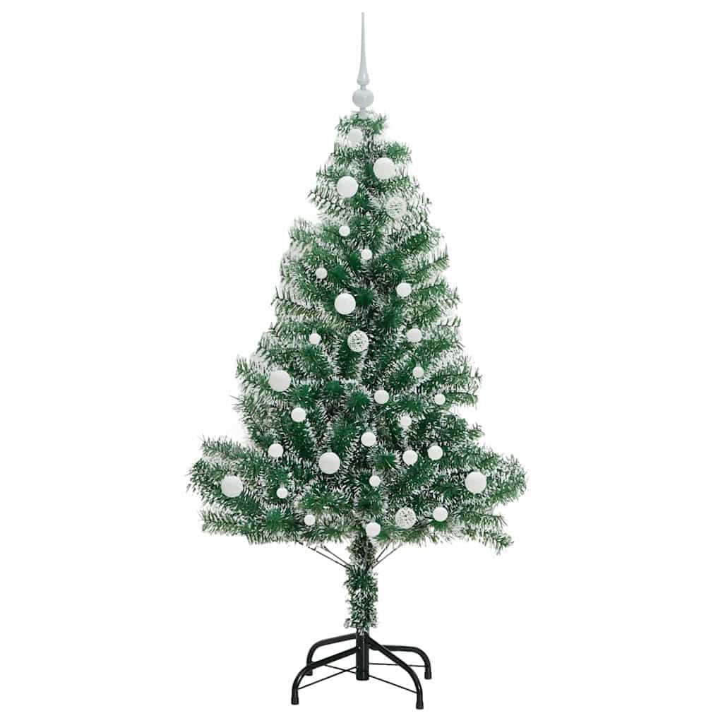 Arbre de Noël artificiel floconné de neige avec lumière LED - XIOS