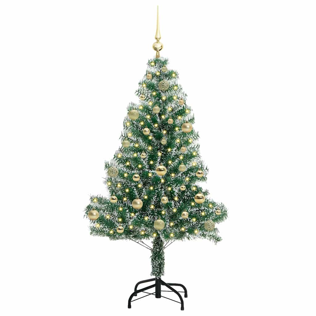 Arbre de Noël artificiel floconné de neige avec lumière LED - XIOS