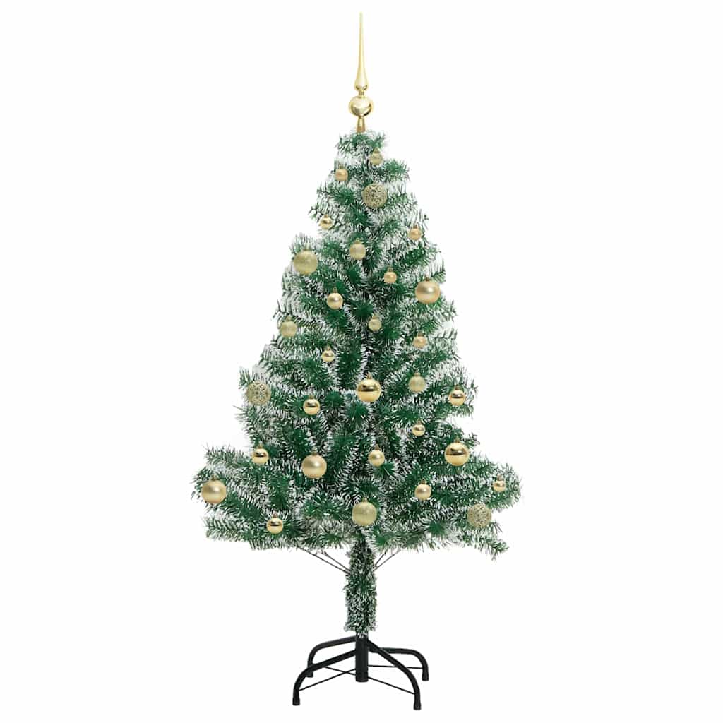 Arbre de Noël artificiel floconné de neige avec lumière LED - XIOS