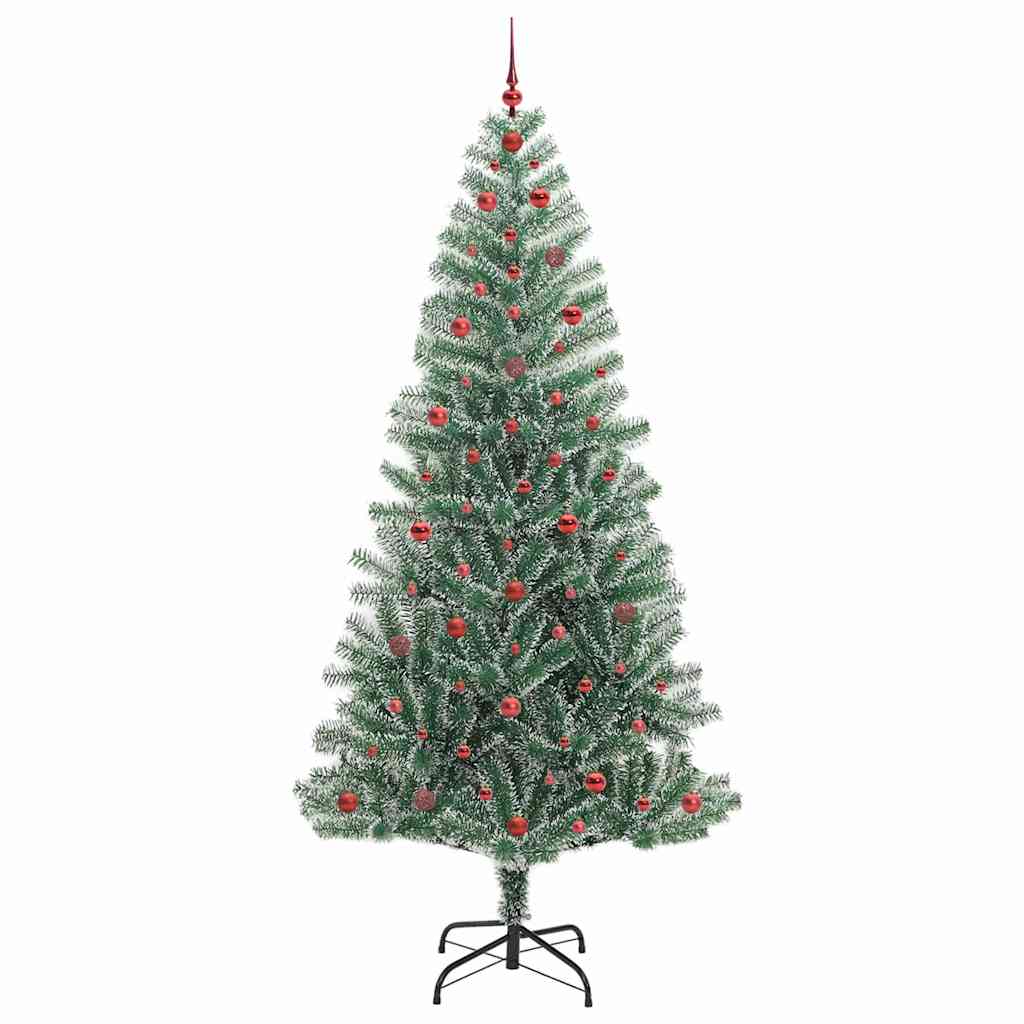 Arbre de Noël artificiel floconné de neige avec lumière LED - XIOS