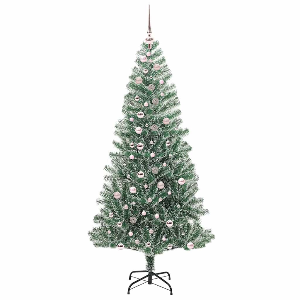 Arbre de Noël artificiel floconné de neige avec lumière LED - XIOS