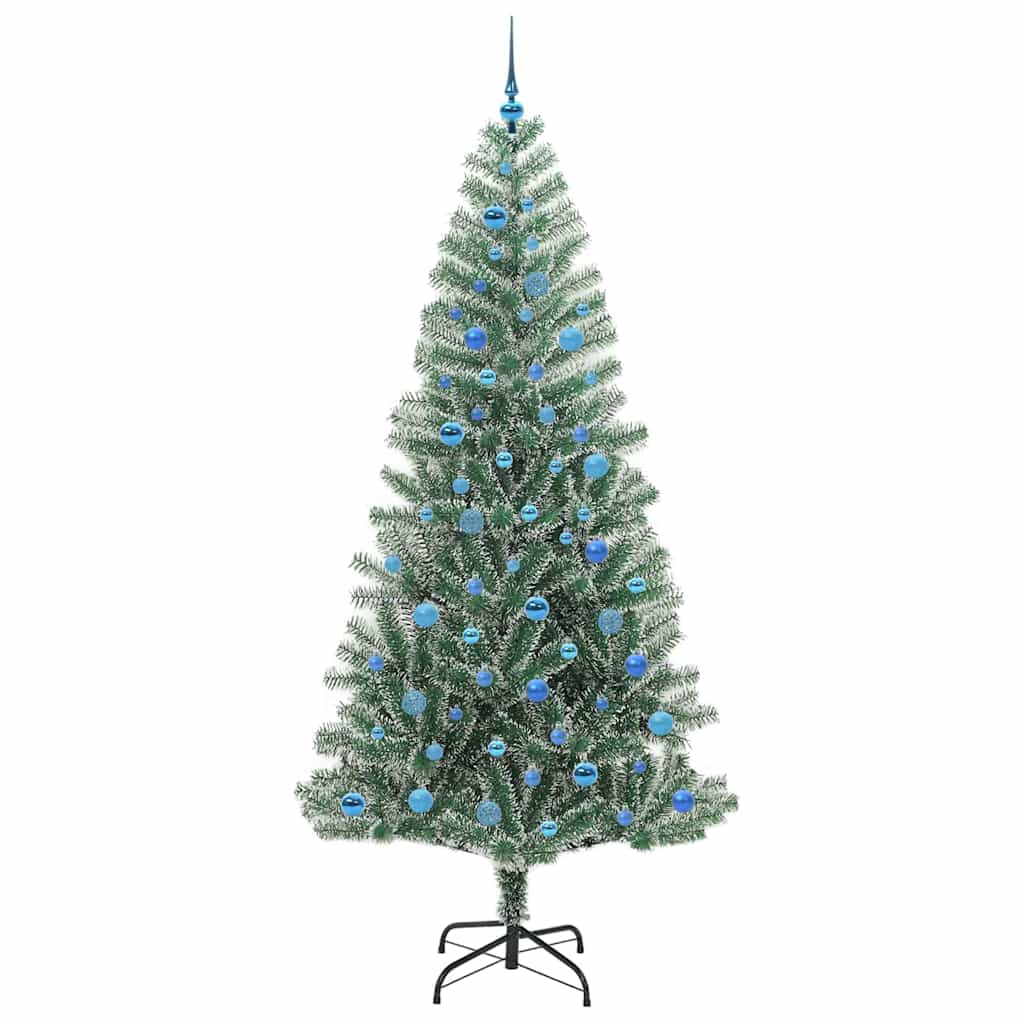 Arbre de Noël artificiel floconné de neige avec lumière LED - XIOS