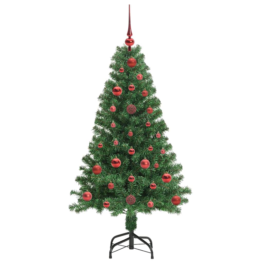 Sapin de Noël artificiel Vert 120 cm PVC, Acier et Plastique - XIOS