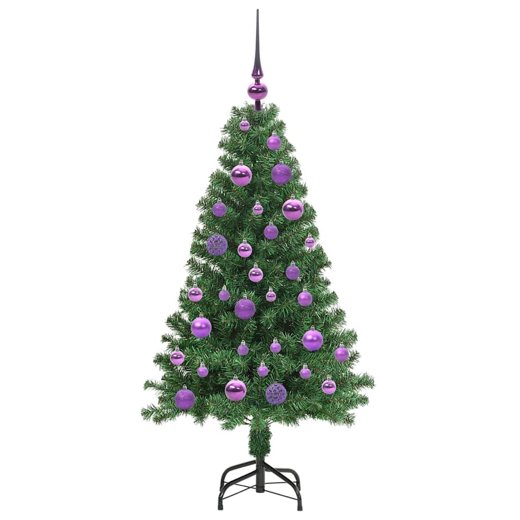 Sapin de Noël artificiel Vert 120 cm PVC, Acier et Plastique - XIOS