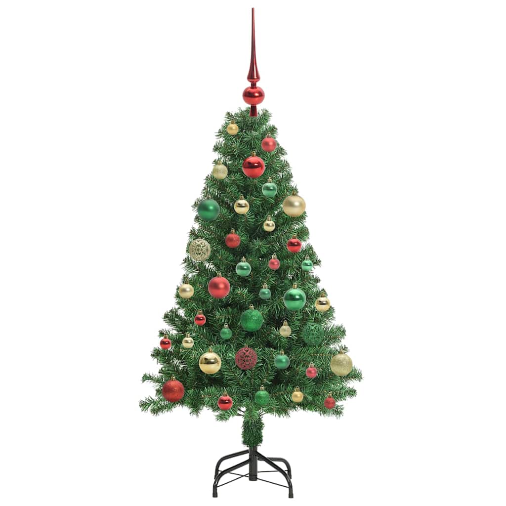 Sapin de Noël artificiel Vert 120 cm PVC, Acier et Plastique - XIOS