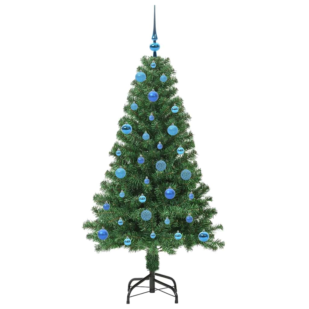 Sapin de Noël artificiel Vert 150 cm PVC, Acier et Plastique - XIOS