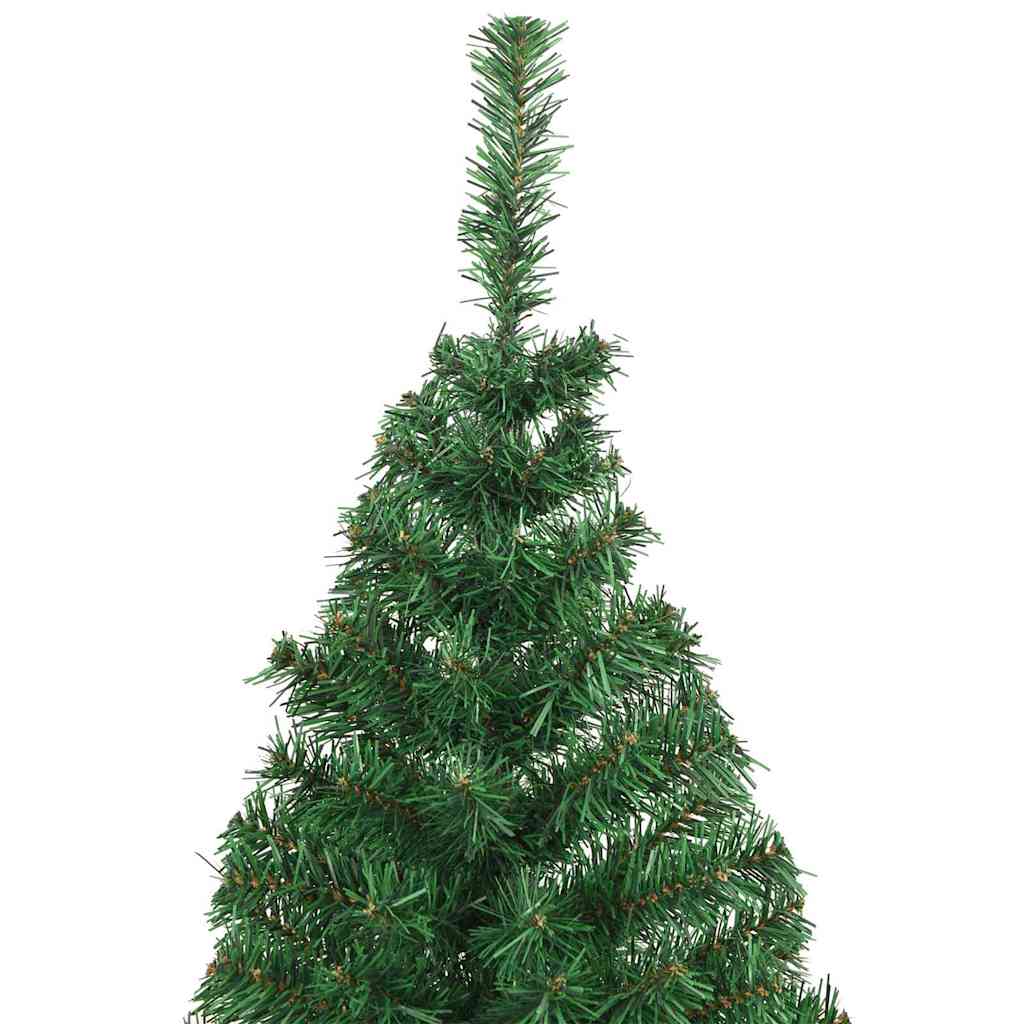 Sapin de Noël artificiel Vert 210 cm PVC, Acier et Plastique