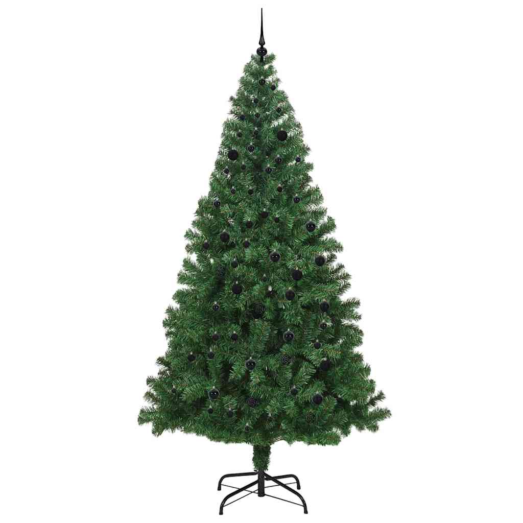 Sapin de Noël artificiel Vert 240 cm PVC, Acier et Plastique - XIOS