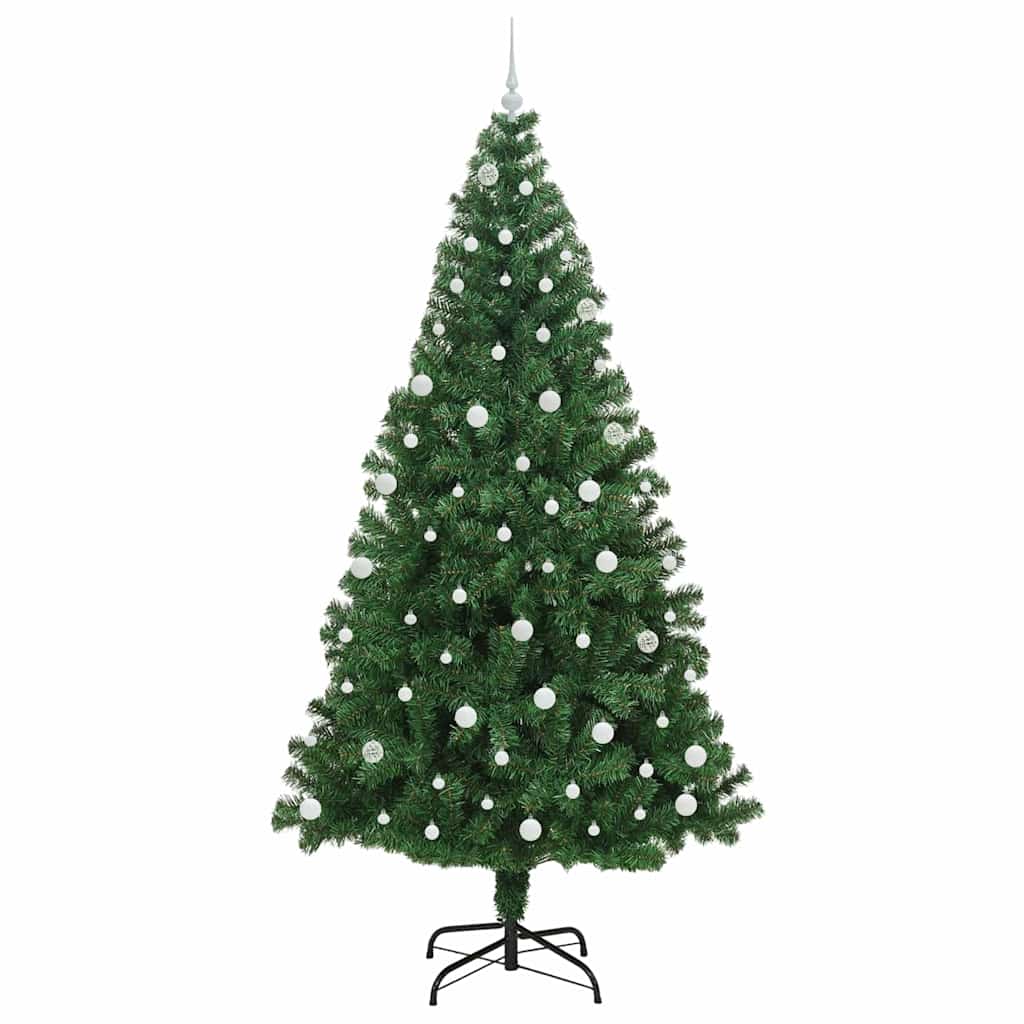 Sapin de Noël artificiel Vert 240 cm PVC, Acier et Plastique - XIOS