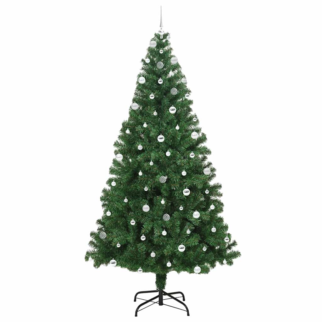 Sapin de Noël artificiel Vert 240 cm PVC, Acier et Plastique - XIOS