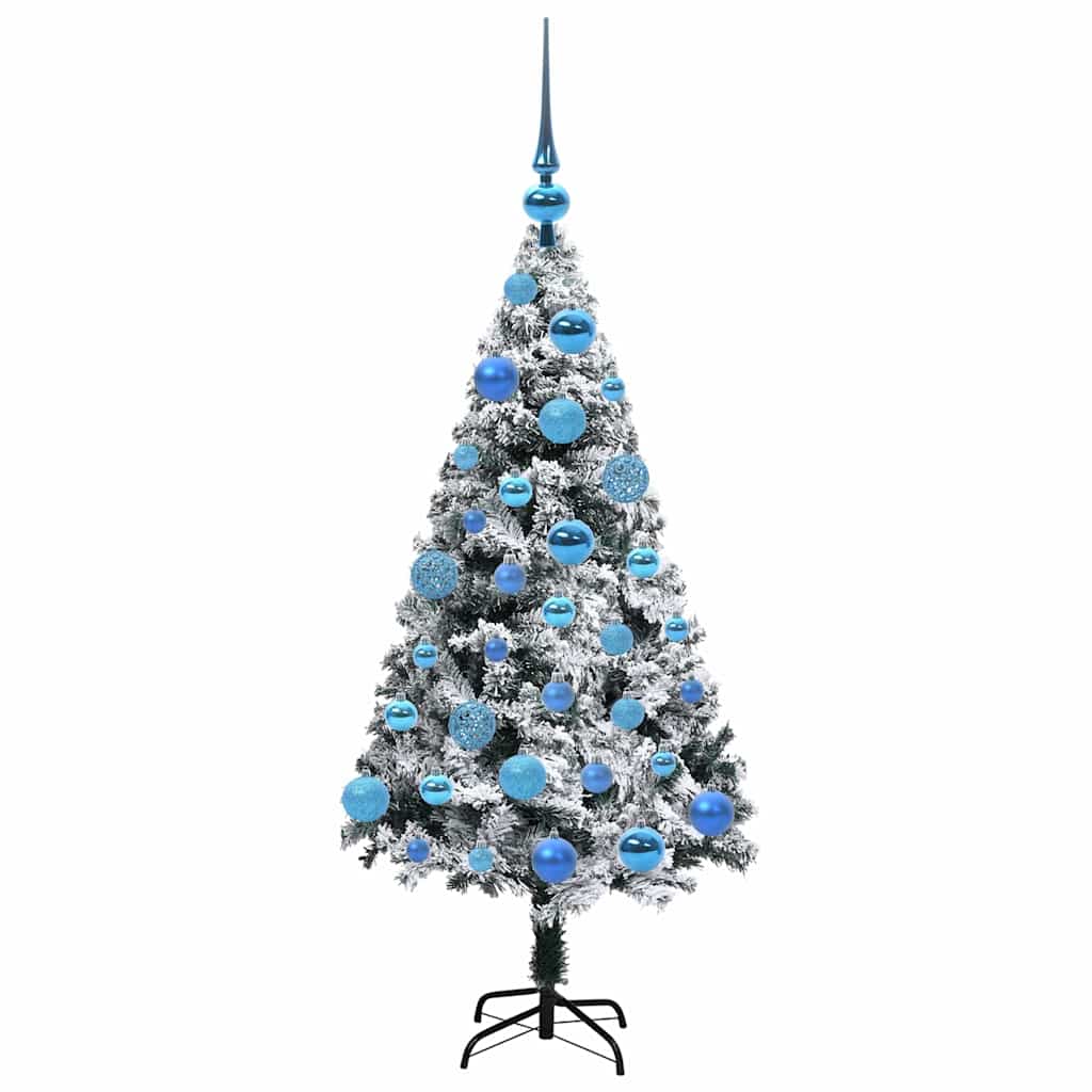 Sapin de Noël artificiel Vert 120 cm PVC, Acier et Plastique - XIOS