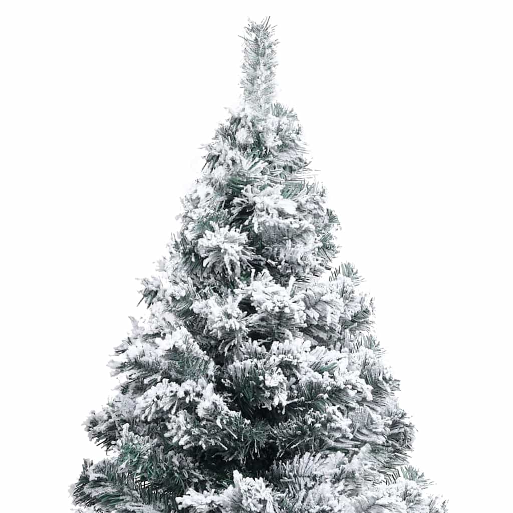 Sapin de Noël artificiel Blanc 150 cm PVC, Acier et Plastique