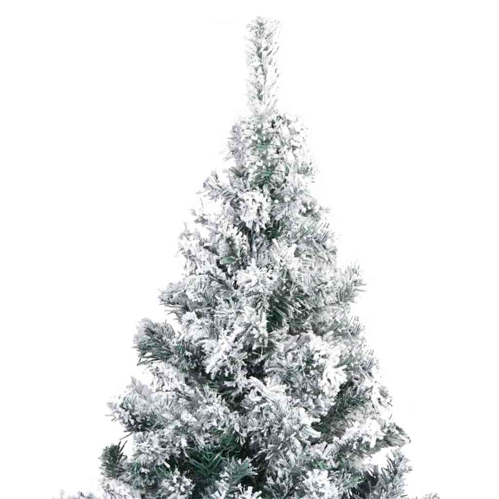 Sapin de Noël artificiel Blanc 180 cm PVC, Acier et Plastique - XIOS