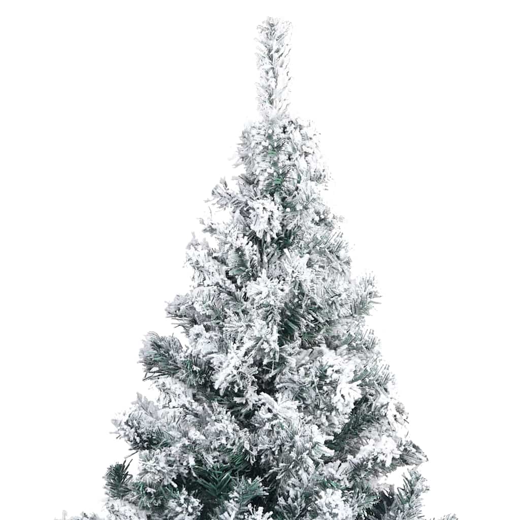 Sapin de Noël artificiel Blanc 210 cm PVC, Acier et Plastique - XIOS