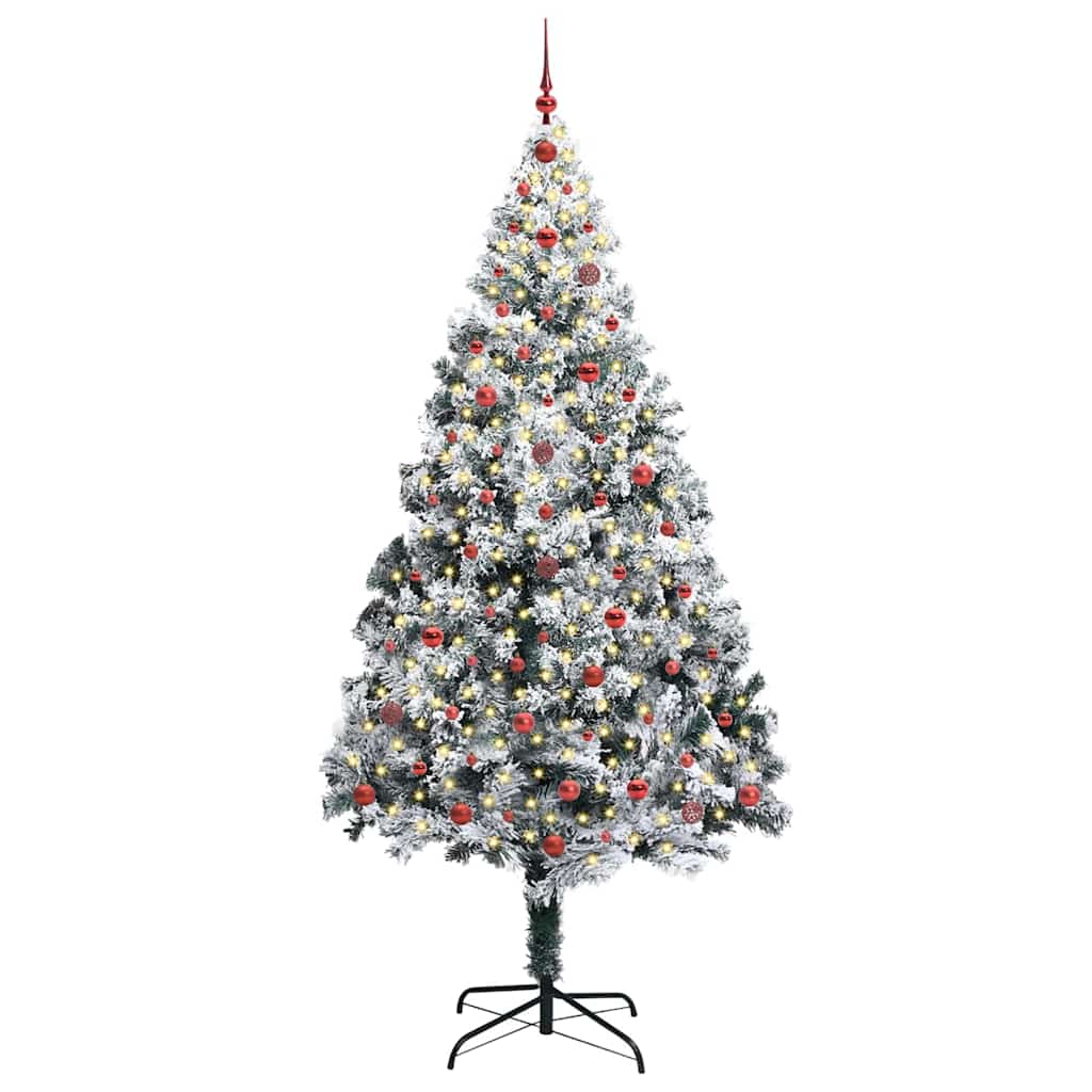 Sapin de Noël artificiel Vert 240 cm PVC, Acier et Plastique - XIOS