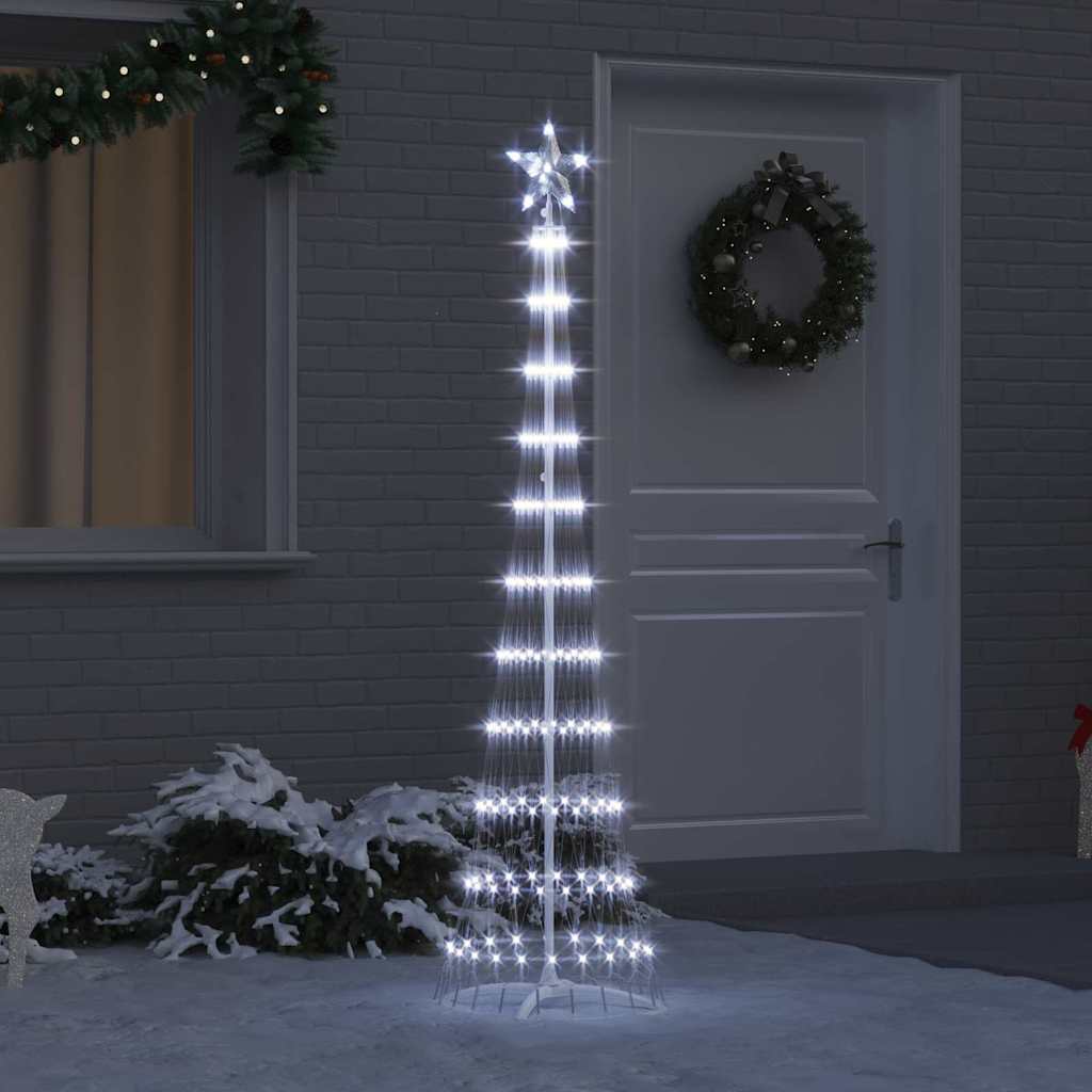 Arbre de Noël LED Blanc froid 51 x 51 x 190 cm Métal - XIOS