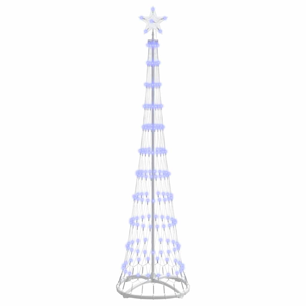 Arbre de Noël LED avec 230 LED Bleu 51 x 51 x 190 cm Métal - XIOS