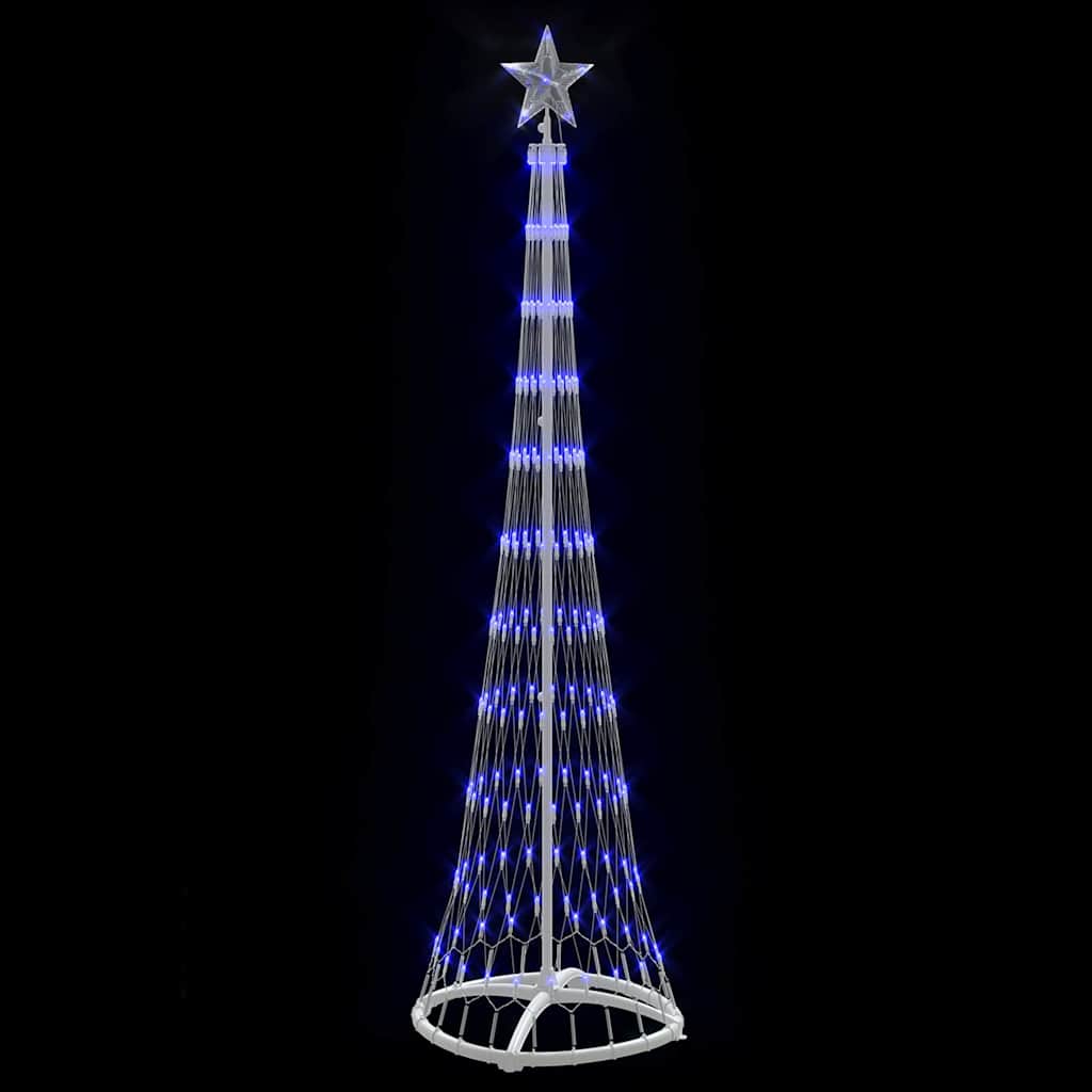Arbre de Noël LED avec 230 LED Bleu 51 x 51 x 190 cm Métal - XIOS