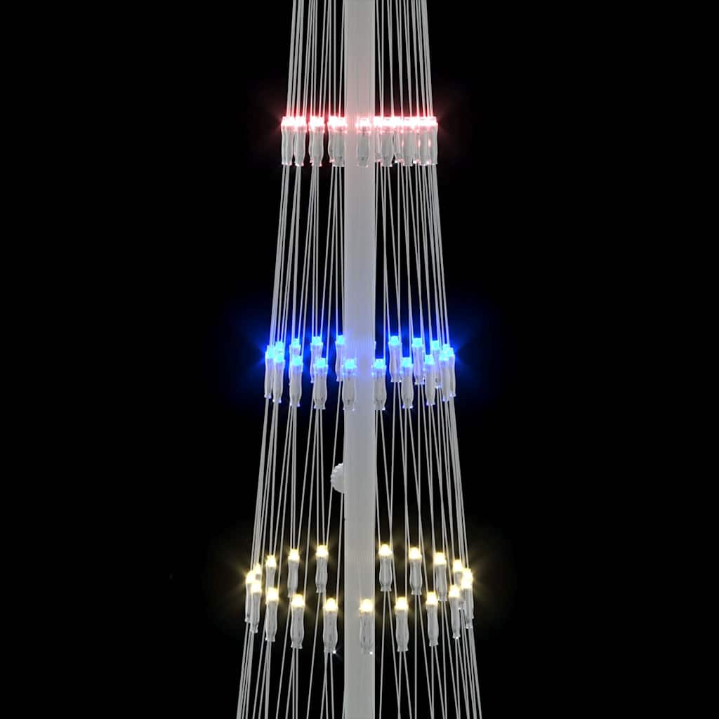 Arbre de Noël LED Multicolore 51 x 51 x 190 cm Métal - XIOS