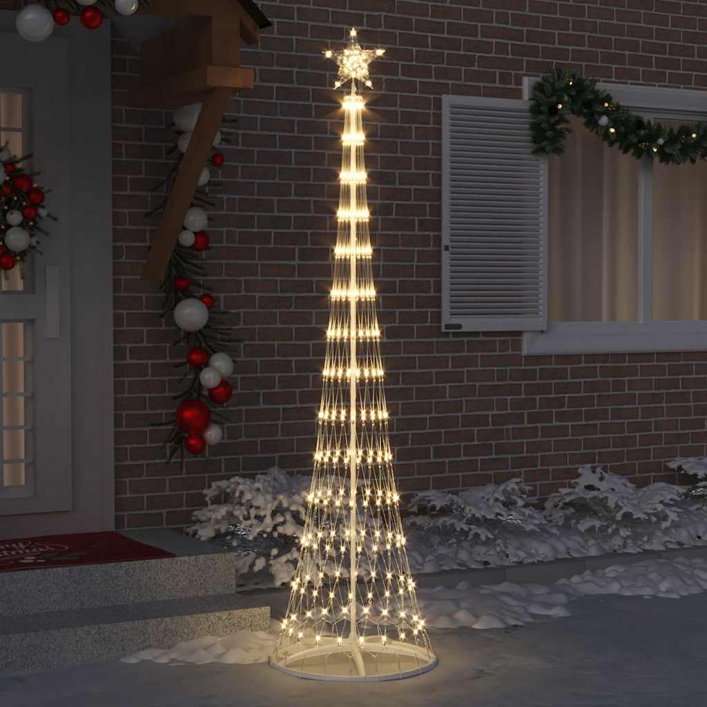 Arbre de Noël LED Blanc chaud 70 x 70 x 250 cm Métal - XIOS