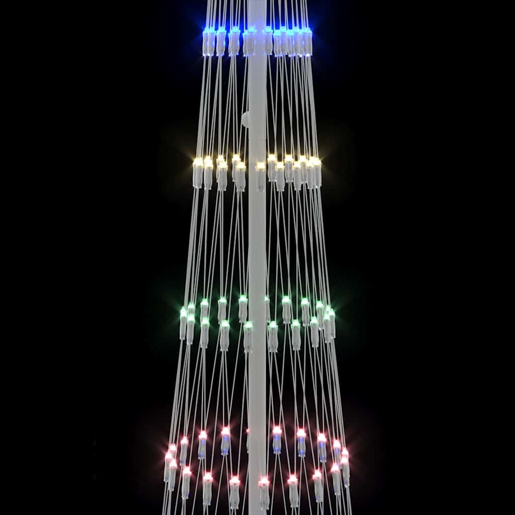 Arbre de Noël LED Multicolore 70 x 70 x 250 cm Métal - XIOS