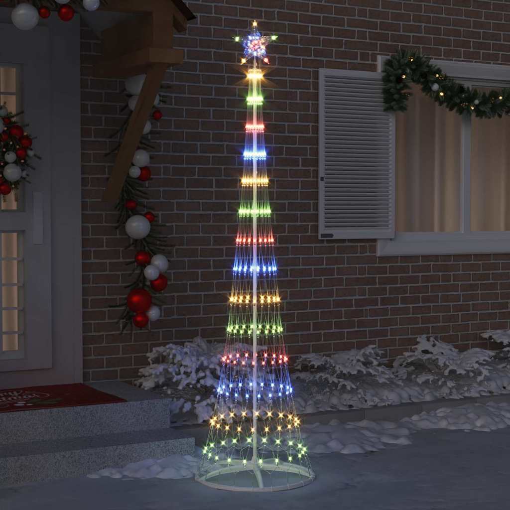 Arbre de Noël LED Multicolore 70 x 70 x 250 cm Métal - XIOS