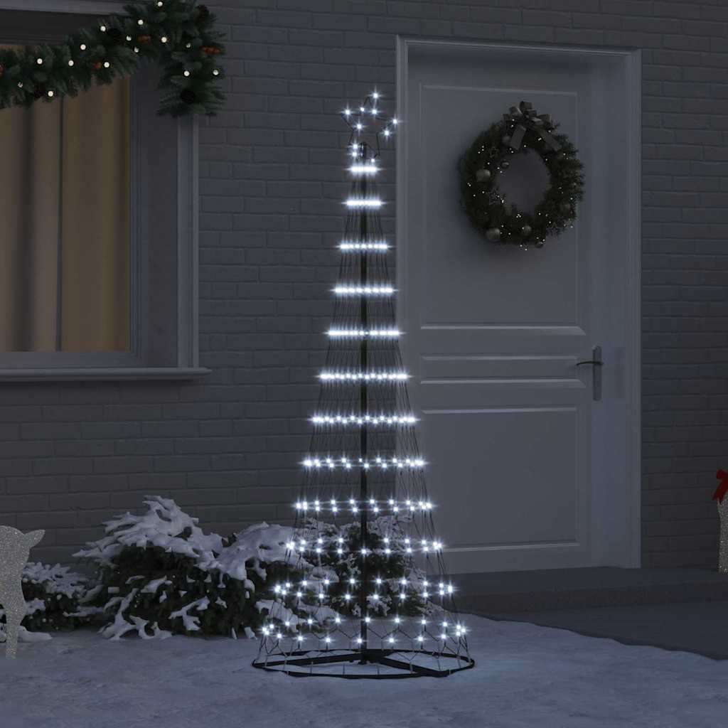 Arbre de Noël LED Blanc froid 71 x 71 x 184,5 cm Métal - XIOS