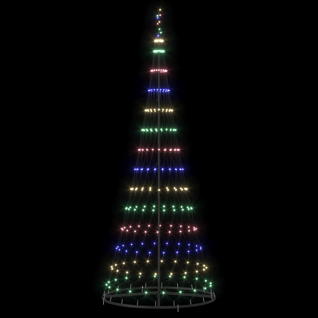 Arbre de Noël LED Multicolore 100 x 100 x 250 cm Métal - XIOS