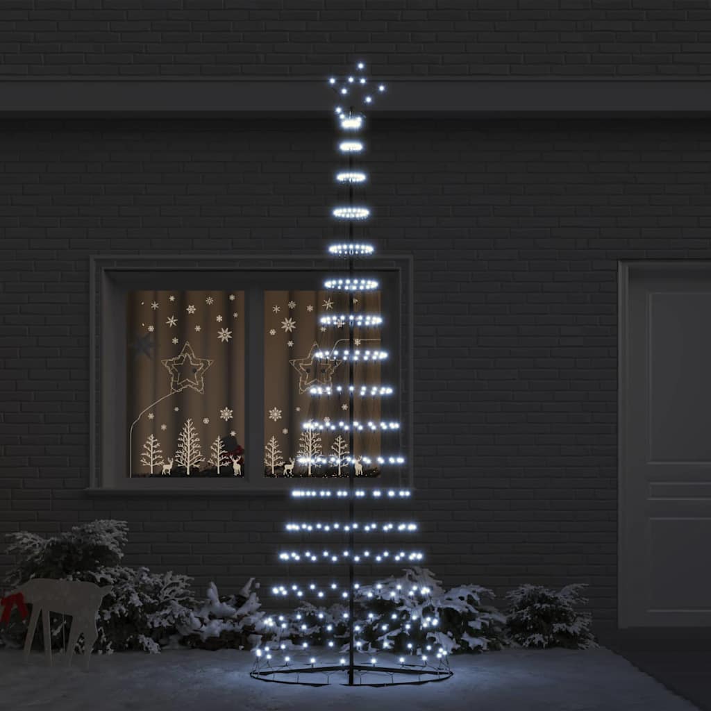 Arbre de Noël LED Blanc froid 100,5 x 100,5 x 302,5 cm Métal - XIOS