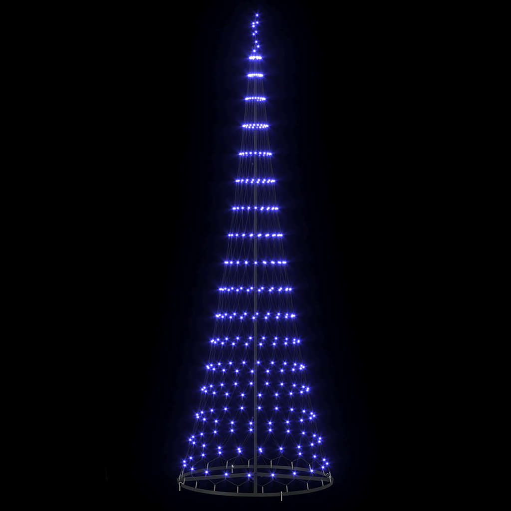 Arbre de Noël LED Bleu 100,5 x 100,5 x 302,5 cm Métal - XIOS