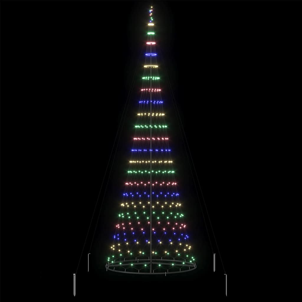 Arbre de Noël LED Multicolore 138,5 x 138,5 x 399 cm Métal - XIOS
