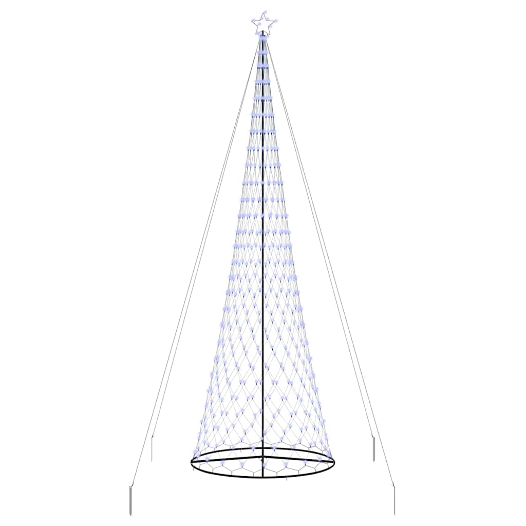 Arbre de Noël LED avec 550 LED Bleu 160 x 160 x 500 cm Métal - XIOS