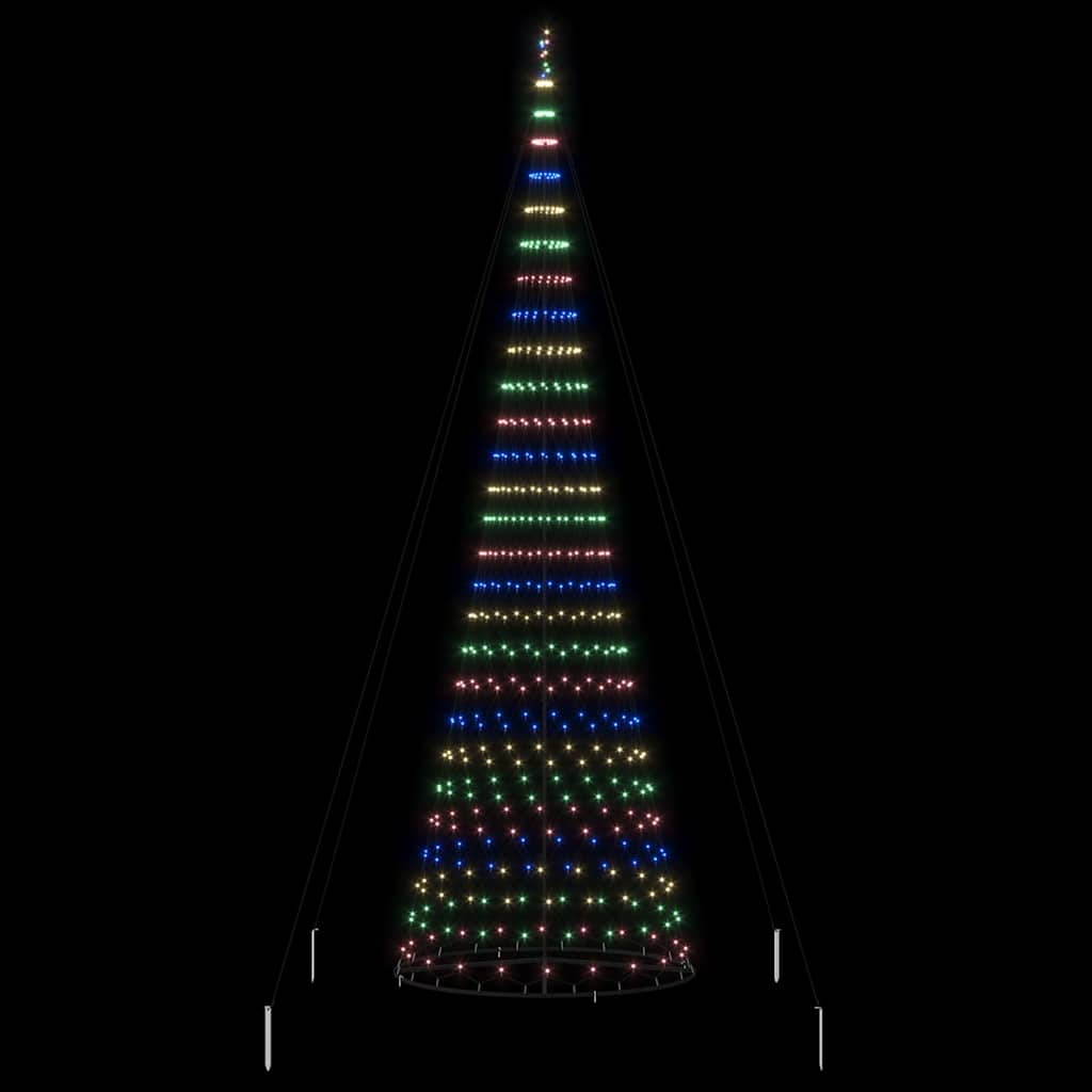 Arbre de Noël LED Multicolore 160 x 160 x 500 cm Métal - XIOS