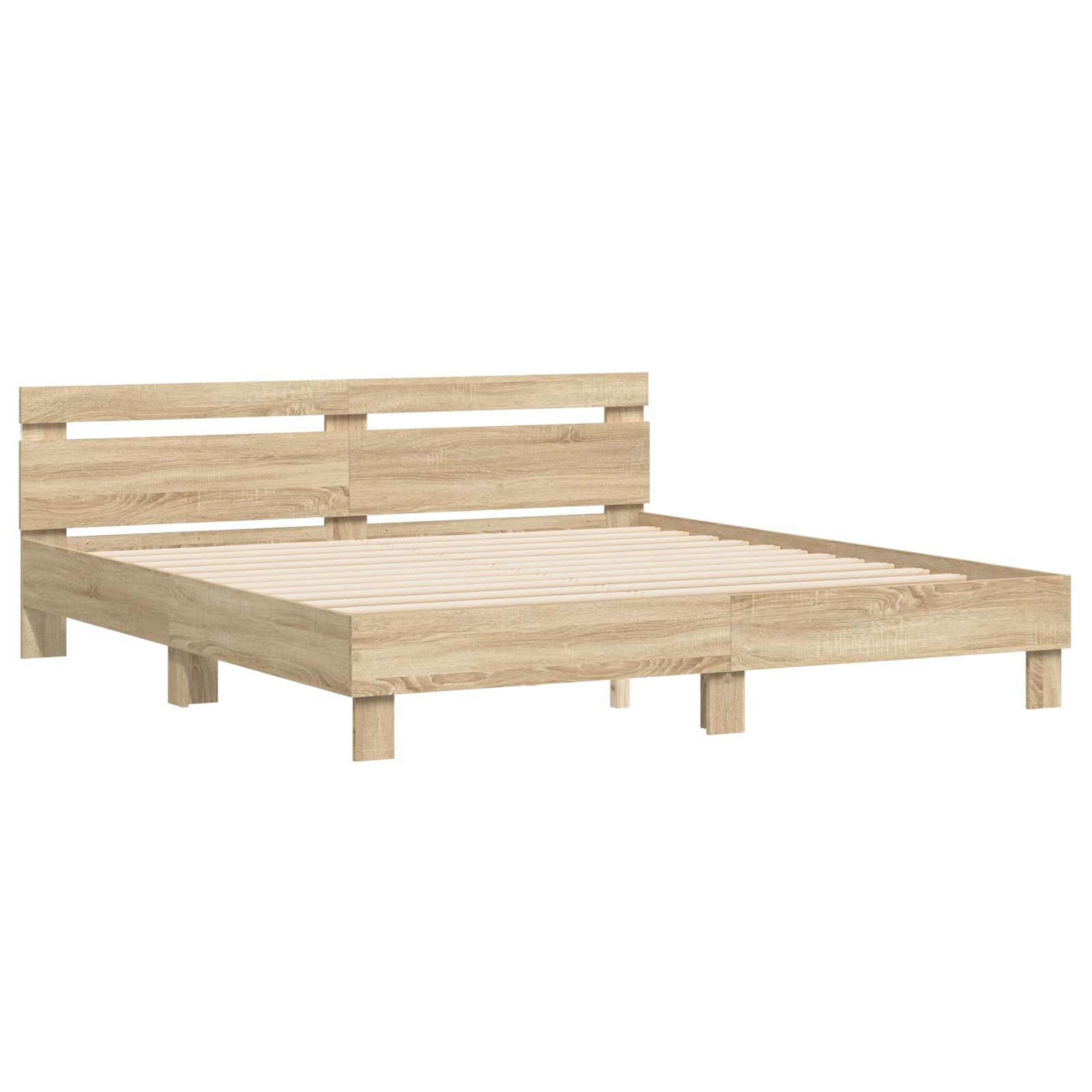Cadre de lit Sonoma 193 x 203 cm Bois d'ingénierie - XIOS