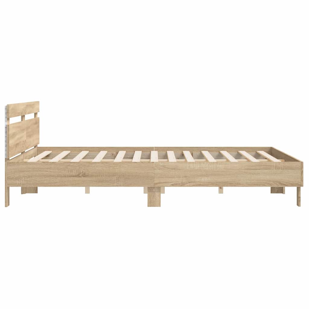 Cadre de lit Sonoma 193 x 203 cm Bois d'ingénierie - XIOS