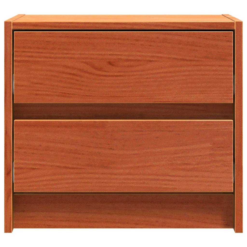 Tables de chevet 2 pcs Brun cire 40 x 30.5 x 35.5 cm - XIOS