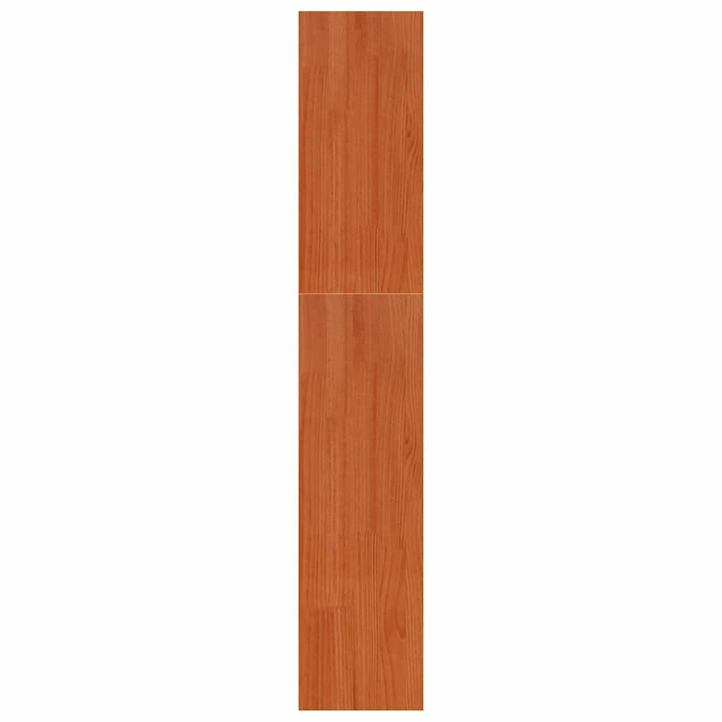 Bibliothèque Brun cire 80 x 30 x 167,5 cm Pin massif - XIOS