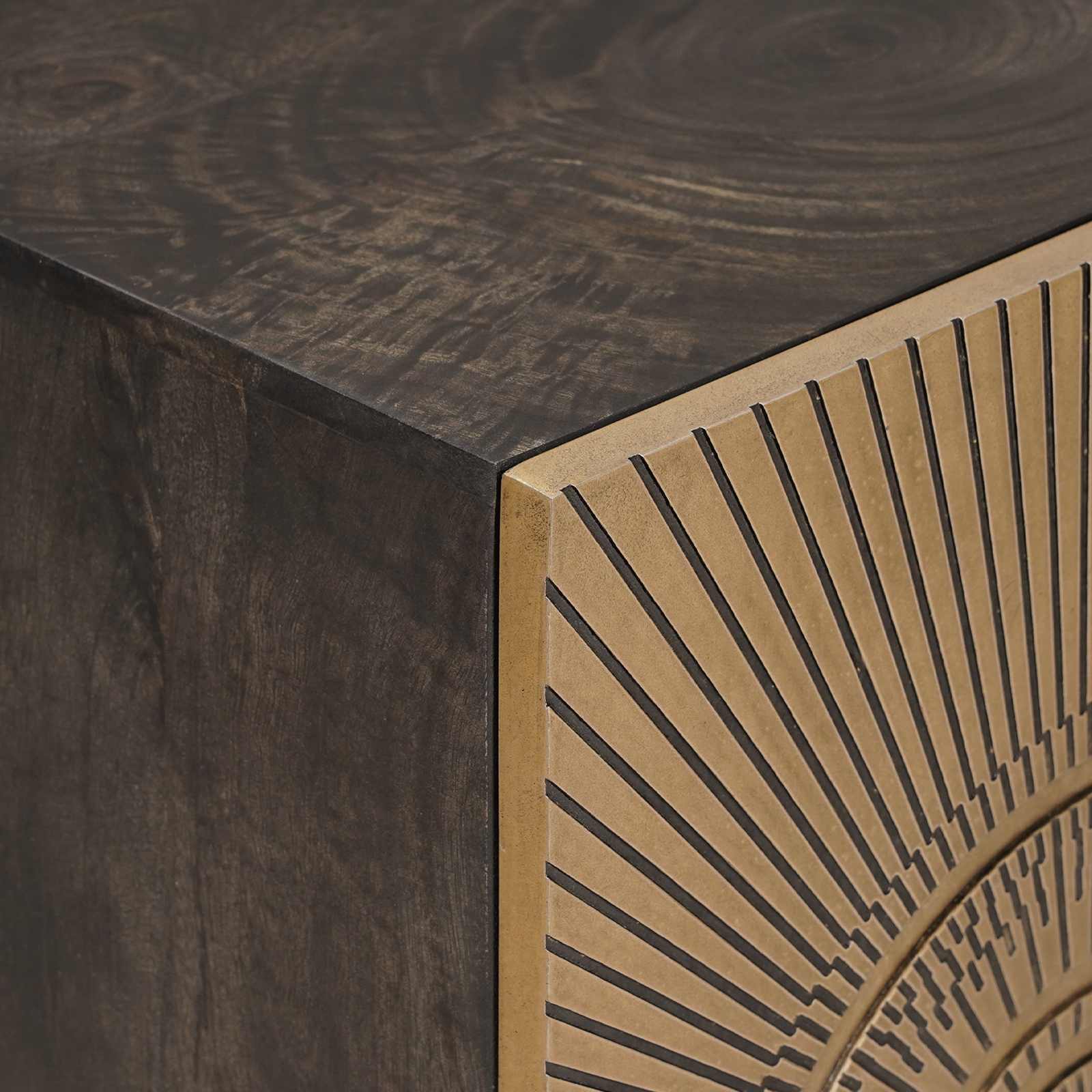 Buffet Laiton 105 x 30 x 70 cm - XIOS