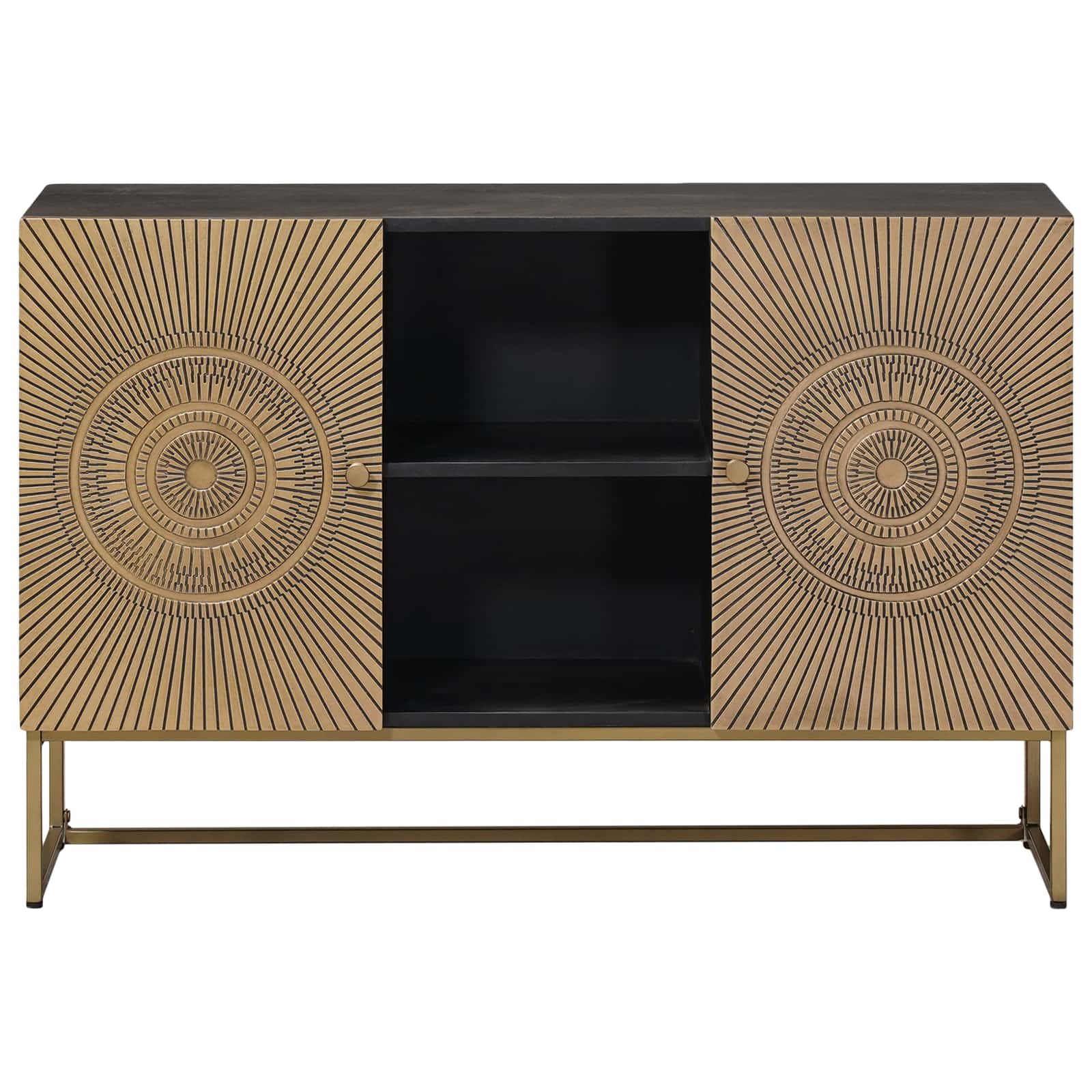 Buffet Laiton 105 x 30 x 70 cm - XIOS
