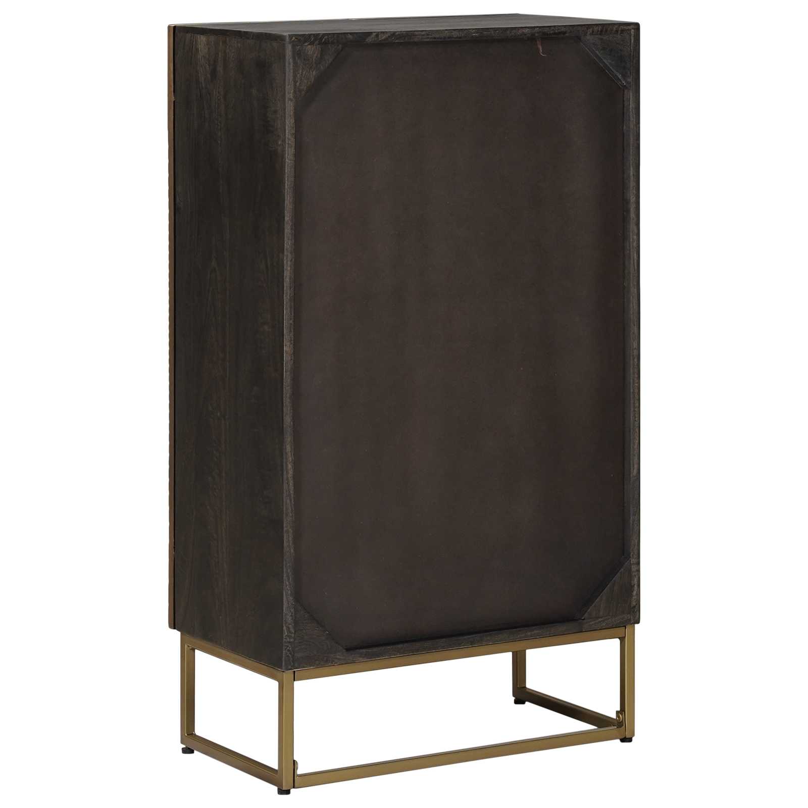 Haut Armoire Laiton 53,5 x 30 x 95 cm - XIOS