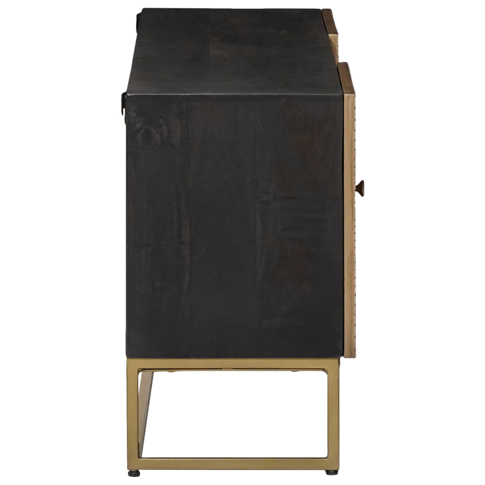 Meuble TV avec tiroir avec étagère Laiton 105 x 30 x 50 cm - XIOS