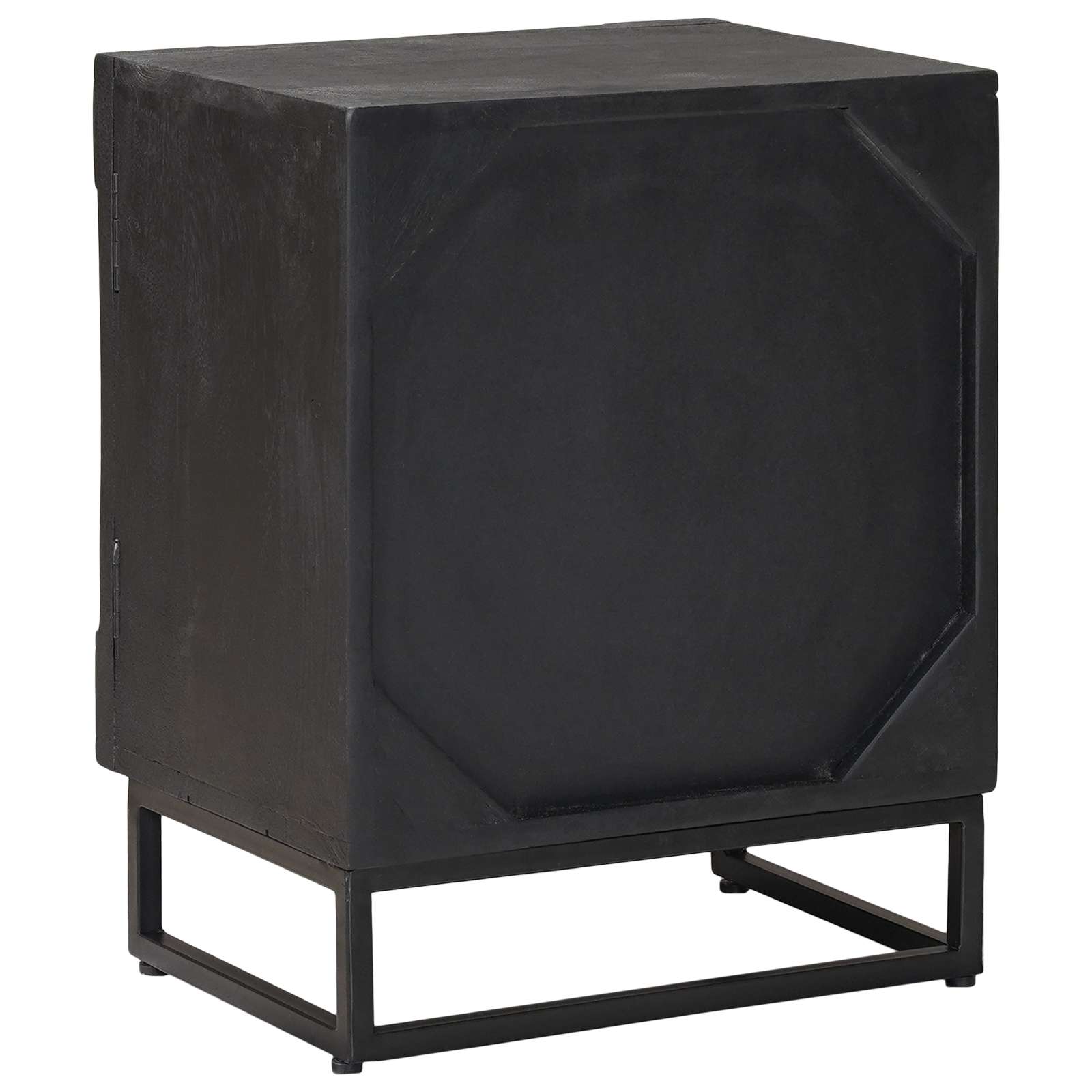 Cabinet de chevet Noir 40 x 30 x 50 cm - XIOS