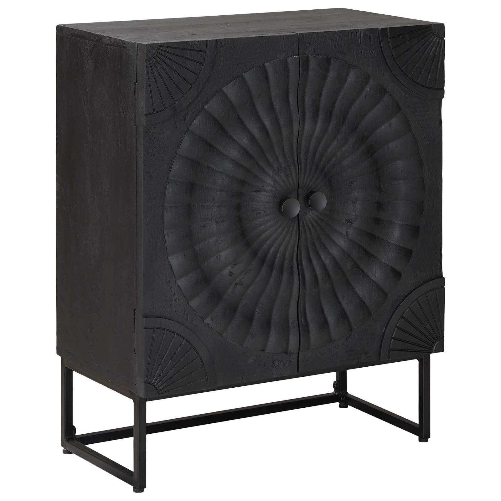 Buffet Noir 55 x 30 x 70 cm - XIOS
