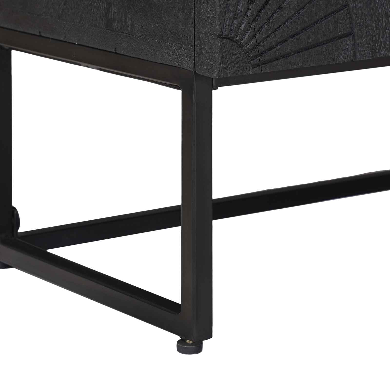 Buffet Noir 105 x 30 x 68 cm - XIOS